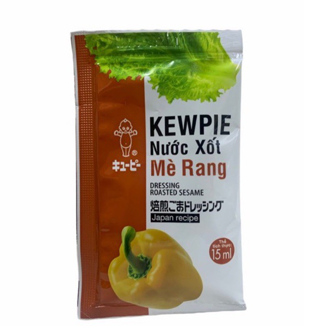 Nước sốt mè rang Kewpie 15ml - Nước chấm mè rang chính hãng