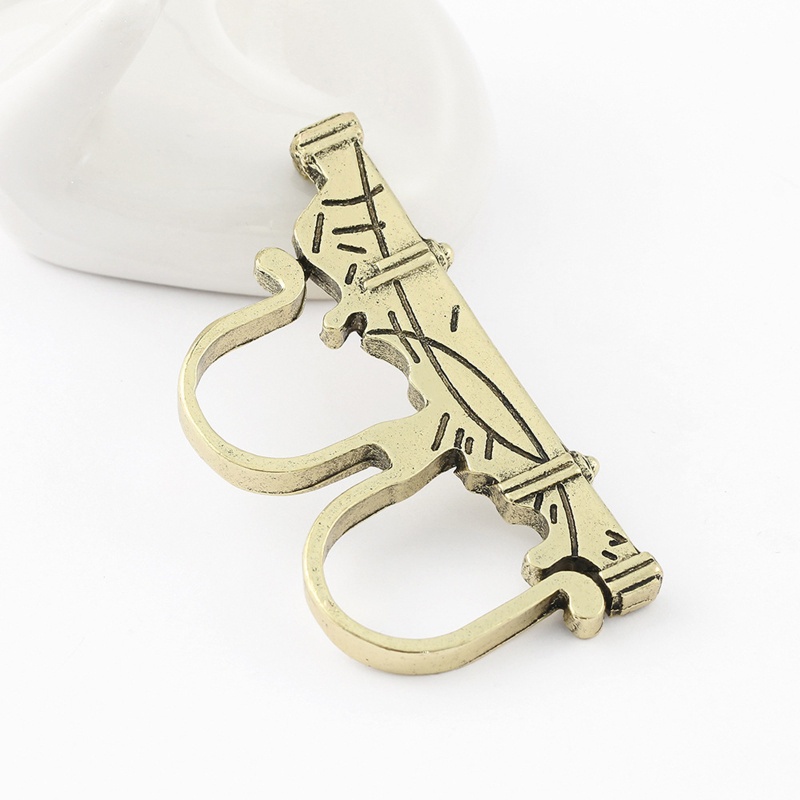 Nhẫn Hai Lớp Phong Cách Hip Hop Dùng Làm Đạo Cụ Chụp Ảnh