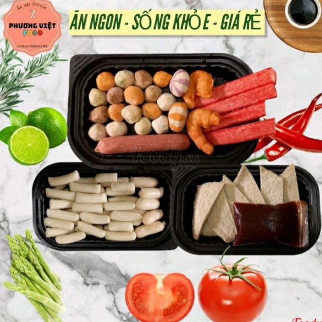 Set lẩu tokbokki 1- 2 người