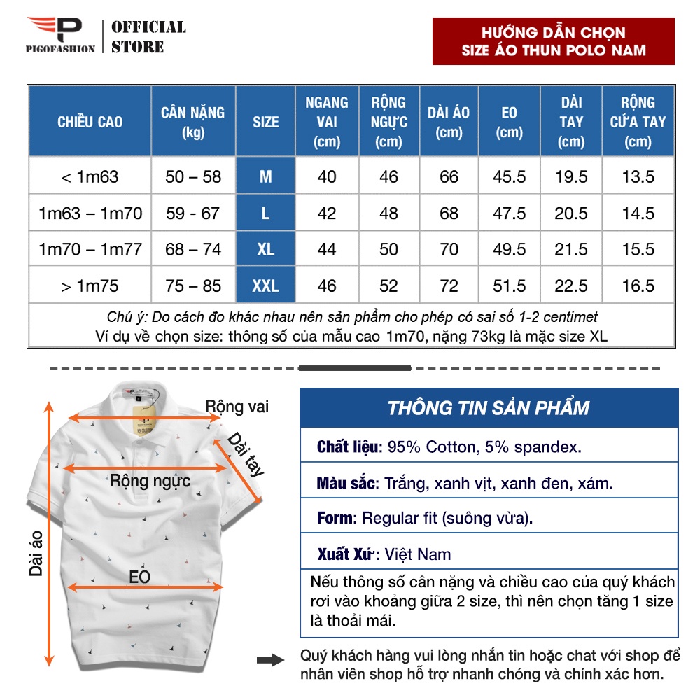 [Mã LTBAUAB19 giảm 7% đơn 99K] Áo polo nam tay ngắn có cổ họa tiết con thuyền AHT28 PigoFashion nhiều màu