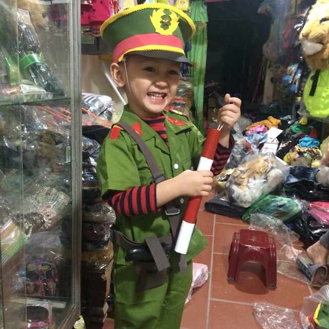 Bộ quần áo csnd trẻ em