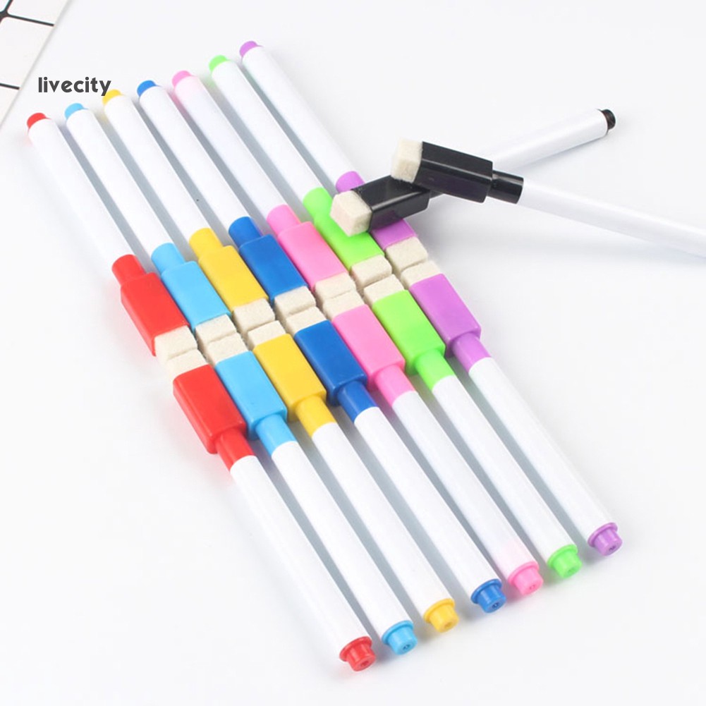 Bộ 8 Bút Lông Viết Bảng Có Thể Xóa Được