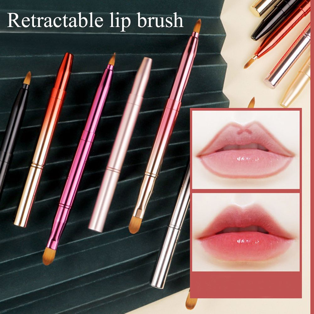 [Hàng mới về] Cọ kẻ viền môi trang điểm hai đầu thiết kế nhỏ gọn