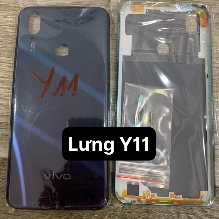 Nắp Lưng điện thoại Vivo Y11 zin ( miếng lưng, phím bấm, kính camera)