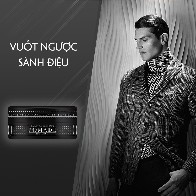 Pomade tạo kiểu tóc X-Men For Boss Medium Hold - Vuốt ngược sành điệu 60g