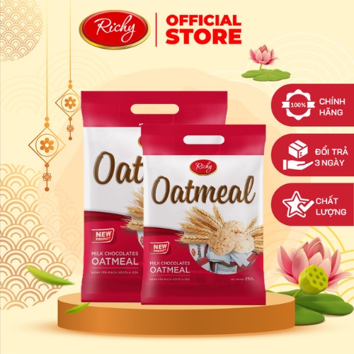 Combo Bánh Yến Mạch 2 Túi (250gr/túi)