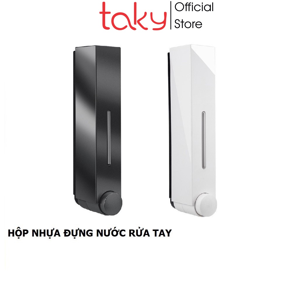 Hộp Nhựa - Taky, Đựng Nước Xà Phòng Gắn Tường Rửa Tay,  420 ml Tiện Dụng Cho Phòng Tắm, An Toàn, Sạch Sẽ - 5300