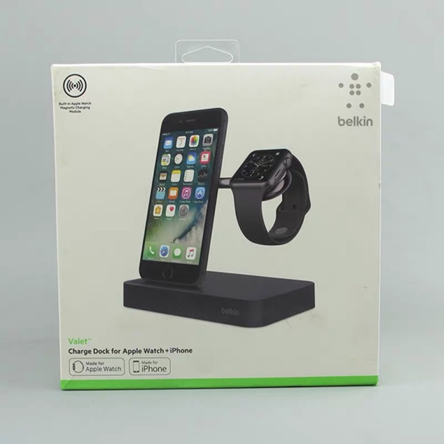Bộ Dock sạc đồng hồ Apple watch + iphone Belkin