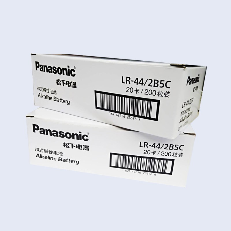 Vỉ 10 Pin cúc áo Panasonic AG13 / LR44 / A76 / G13A / A765 Alkaline cho đồng hồ, thiết bị điện tử