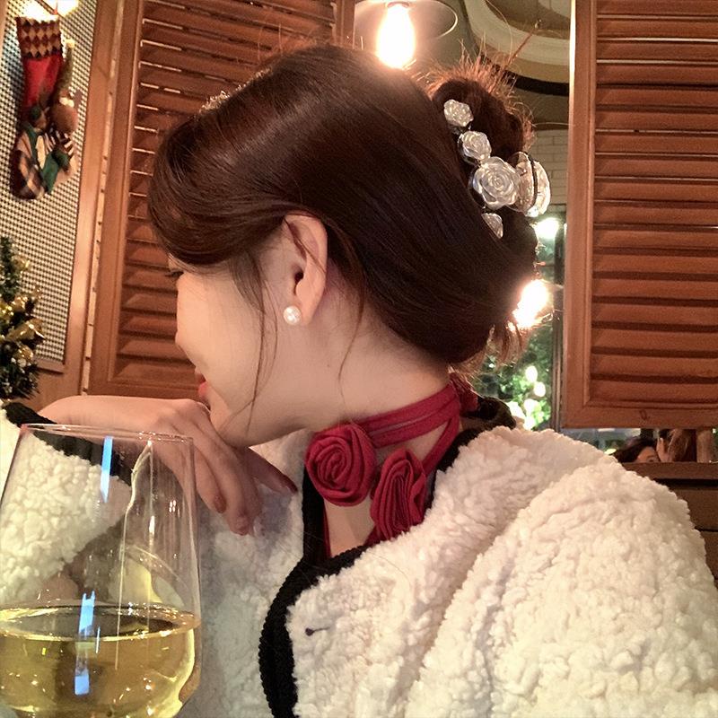 (MớI) Kẹp TóC HìNh Hoa Xinh XắN