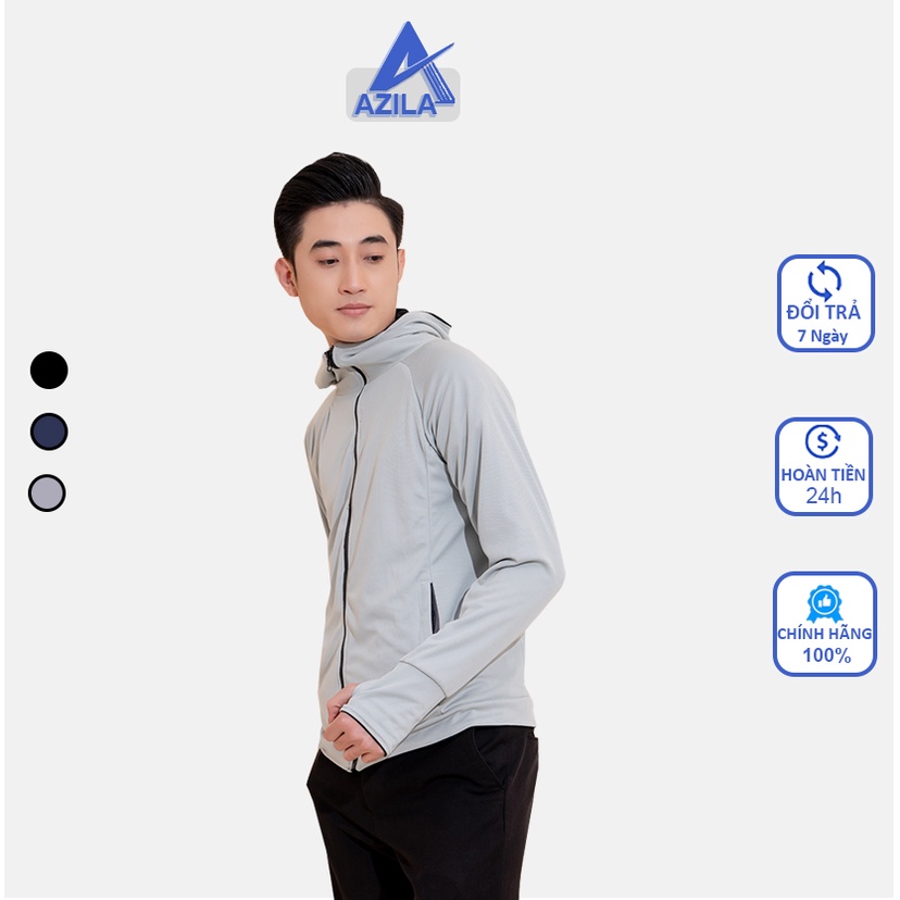 Áo Chống Nắng Nam Azila Nhiều Màu Vải Kim Cương 2 Mặt Chống Tia UV Chống Tia Cực Tím CN20
