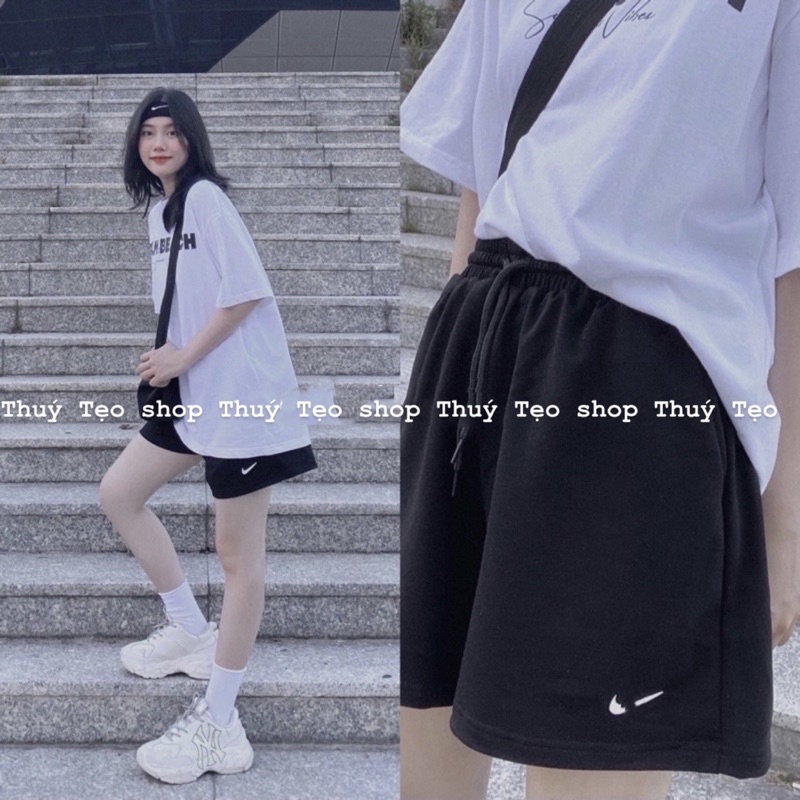 [VIDEO] Quần sooc nỉ da cá - Quần sooc nữ thể thao đi tập đi chạy bộ