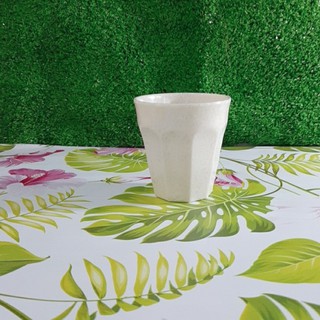 Ly nhựa (Ly26VD)Melamine vân đá kem/đen Fataco- Cao Cấp