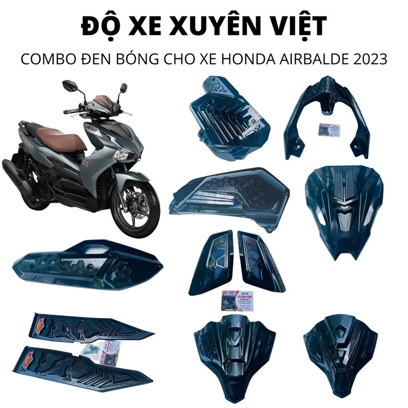 Phụ kiện air blade 2023 đen bóng (hàng universe)