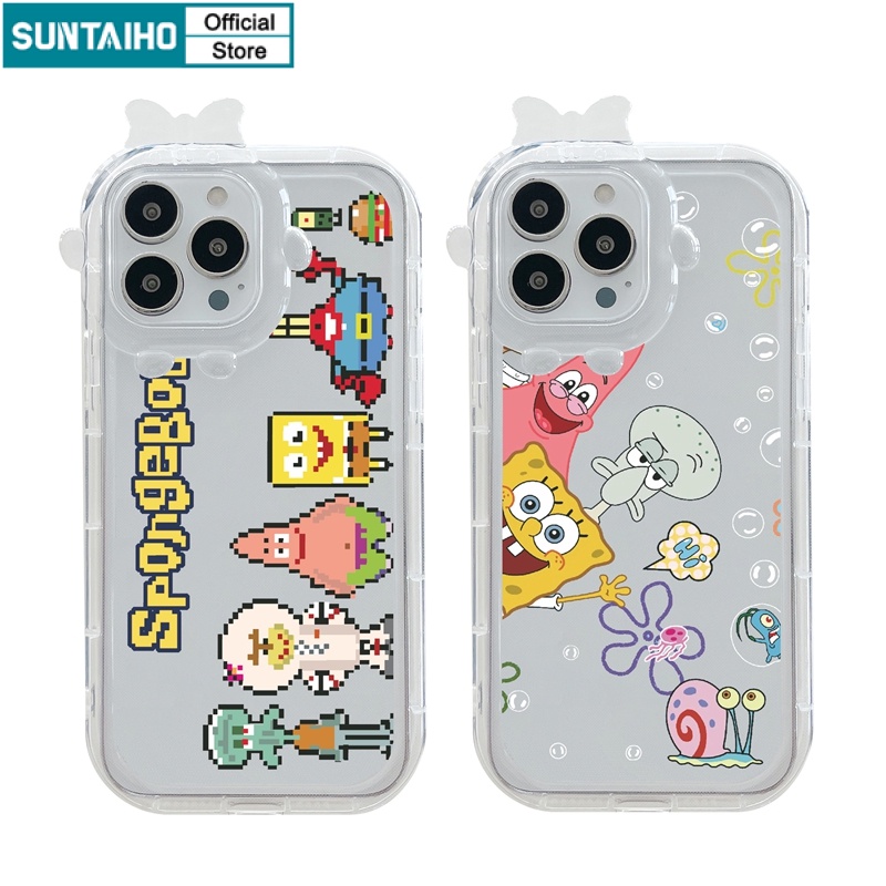 Suntaiho Ốp lưng Suntaiho Ốp lưng iphone Ốp Điện Thoại TPU dẻo chống va đập thích hợp cho iPhone 13 11 Pro 14 Pro Max 12 Pro Max Xs Max XR 6 6Plus