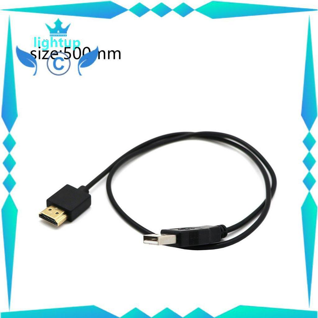 Dây cáp chuyển HDMI sang USB 0.5m cho laptop