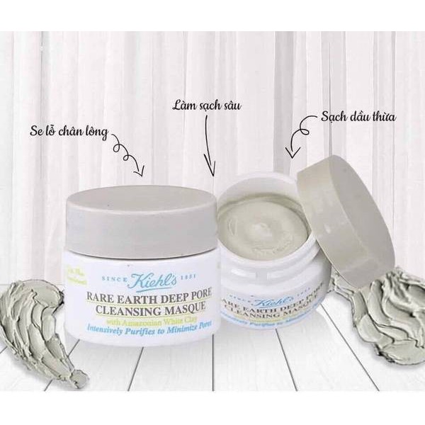 Mặt Nạ Đất Sét Kiehl’s Rare Earth Pore Cleansing Masque