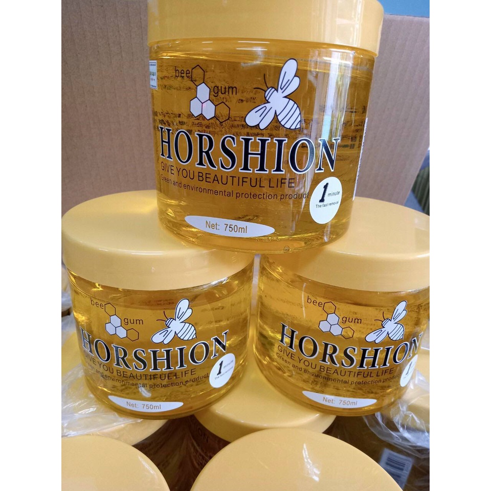 Gel Wax lông mật ong Horshion 750ml