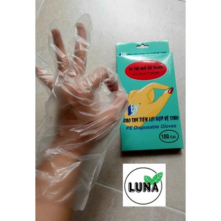 100 chiếc bao tay xốp/ hộp