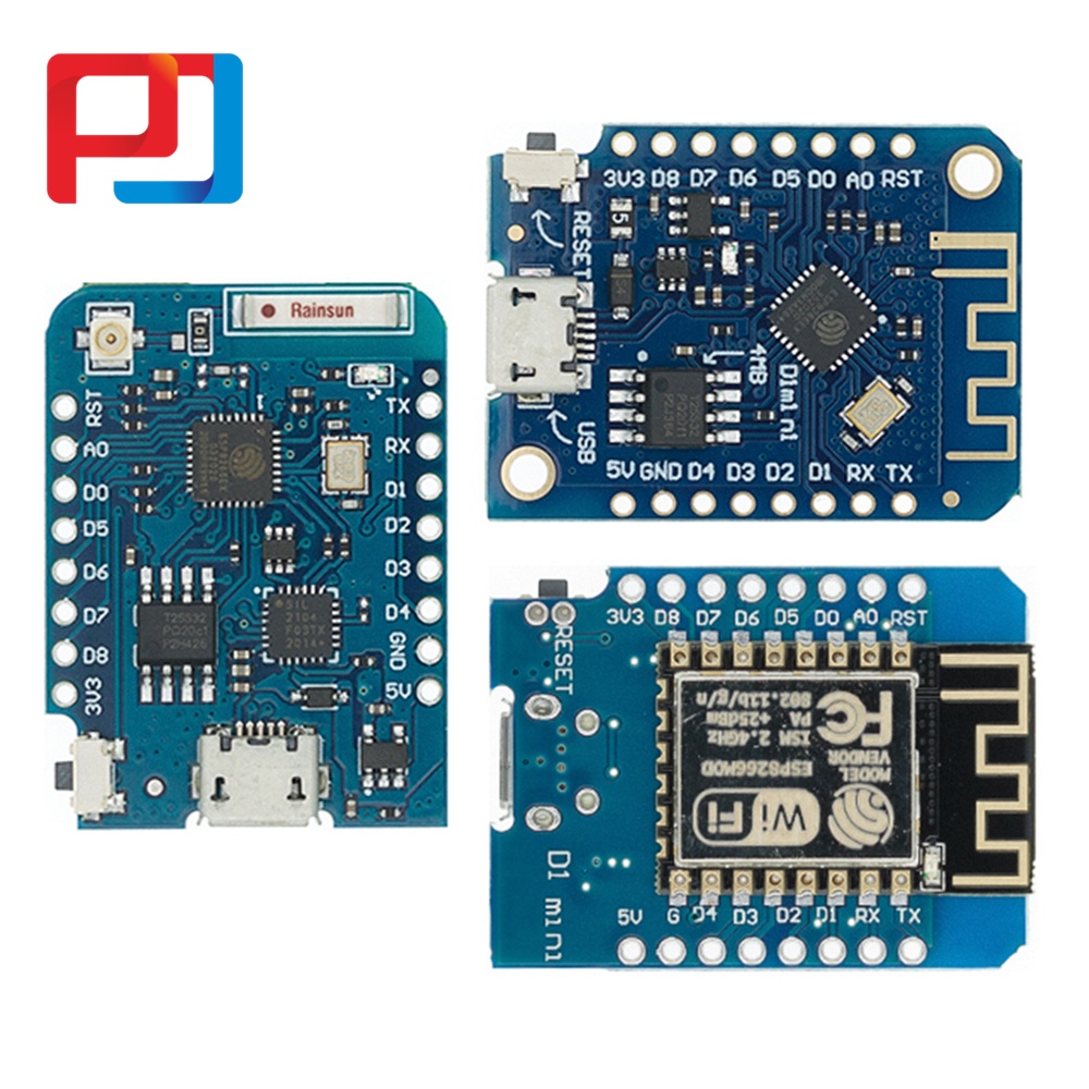 Bảng Mạch Phát Triển WIFI WeMos D1 Mini Pro V3.0 Nodemcu 4MB / 16MB V2 ESP8266 CH340G Nodemcu V2