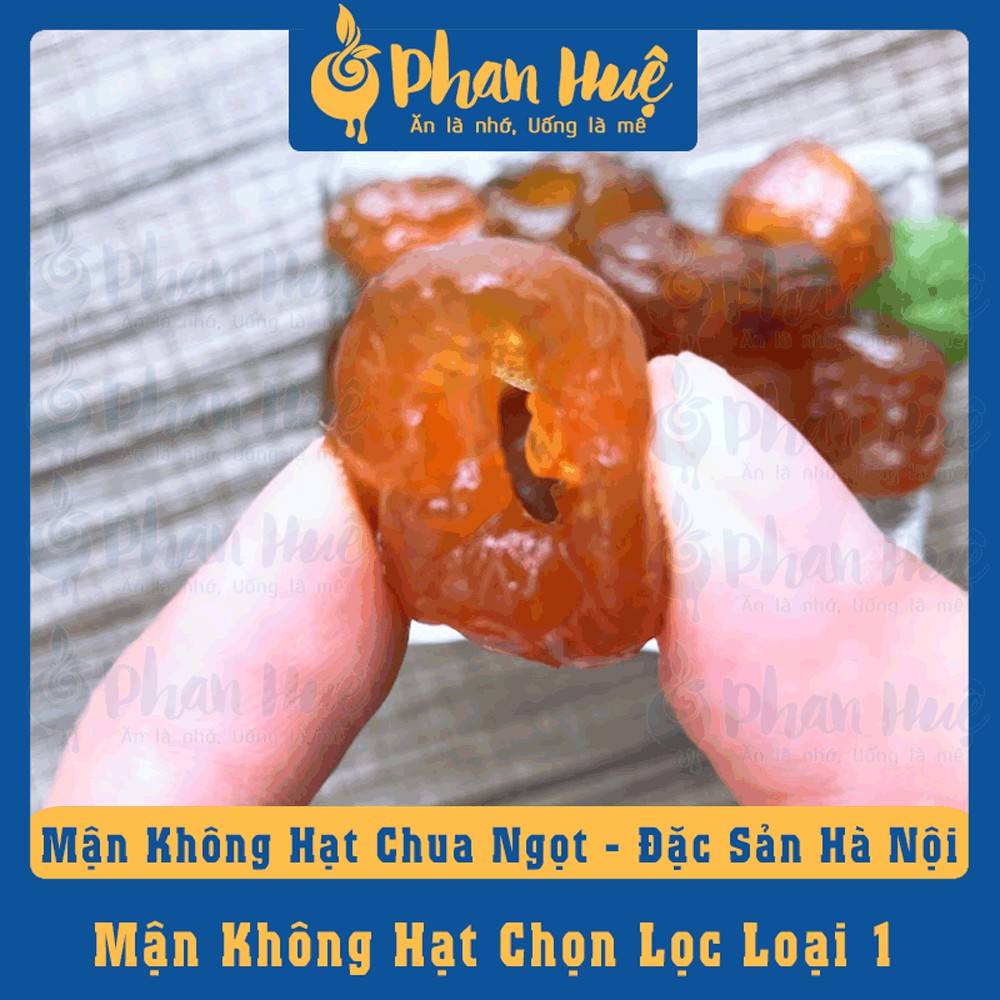 Ô mai xí muội mận không hạt chua ngọt Phan Huệ đặc biệt, mận miền Bắc chọn lọc, đặc sản Hà Nội