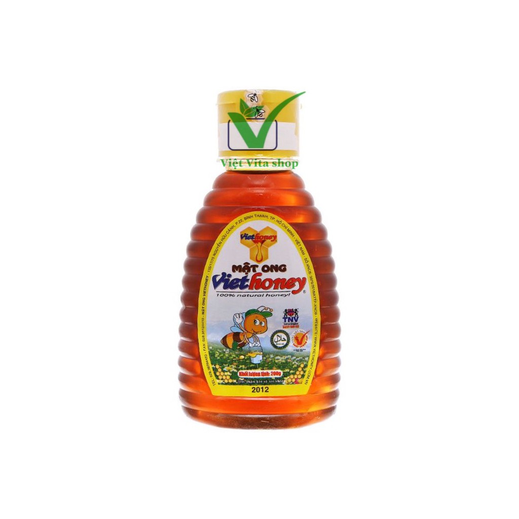 Mật ong nguyên chất Việt Honey lọ 200g