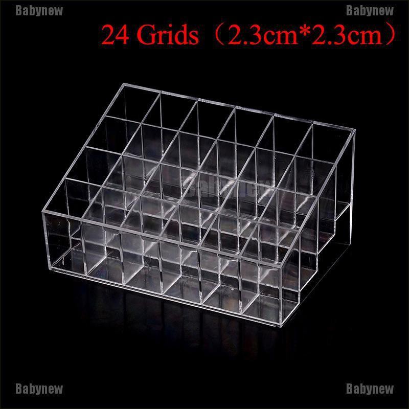 (hàng Mới Về) Khay Đựng Son Môi 24 / 36 / 40 Ngăn Bằng Acrylic Tiện Dụng | BigBuy360 - bigbuy360.vn
