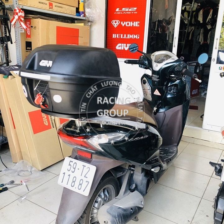 Thùng sau givi E26N 26 lít tặng kèm đế hàng chính hãng - bảo hành 2 năm