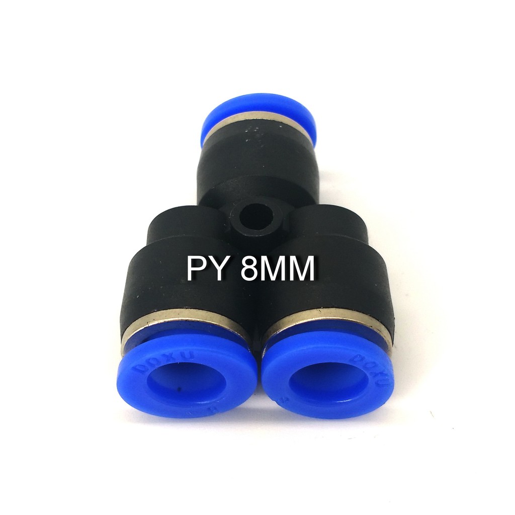 BỘ 10  KHỚP NỐI NHANH NHỰA ỐNG 8MM