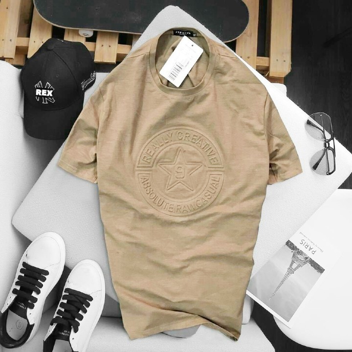 Áo thun nam cổ tròn ngắn tay Nexx &amp; Dee thể thao vải cotton tập gym chạy bộ NS02