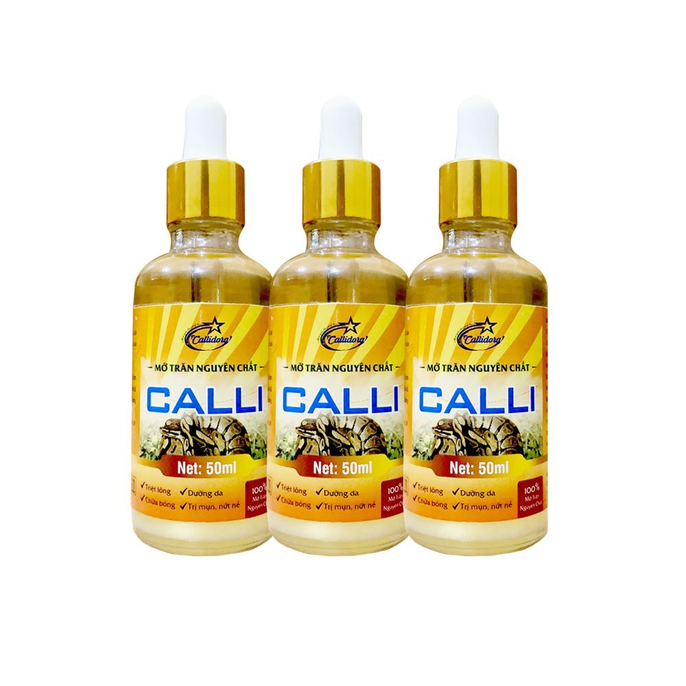 Mỡ trăn nguyên chất [ Mỡ trăn triệt, tẩy lông nách, vùng kín, bikini, chân, tay ] Calli Honey 50ml - MTC | BigBuy360 - bigbuy360.vn