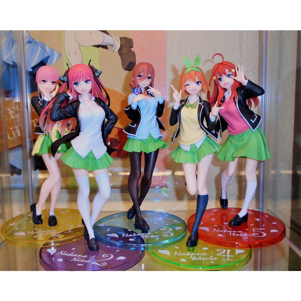 Mô Hình Figure Nhân Vật Anime Gotoubun no Hanayome ∬ - Nakano Ichika - Coreful Figure - Seifuku ver. (Taito) chính hãng