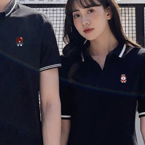 Áo cặp nam nữ thêu hình gấu siêu đẹp