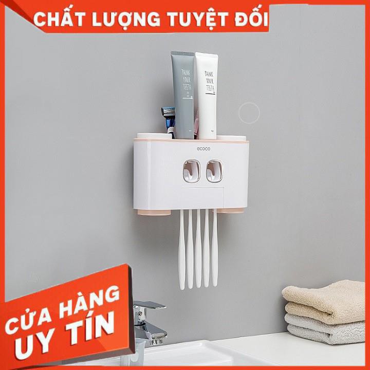 Nhả Kem Đánh Răng Cao Cấp - Thương Hiệu Nhật Bản ECOCO (Tặng Kèm 4 Cốc Đế Từ)