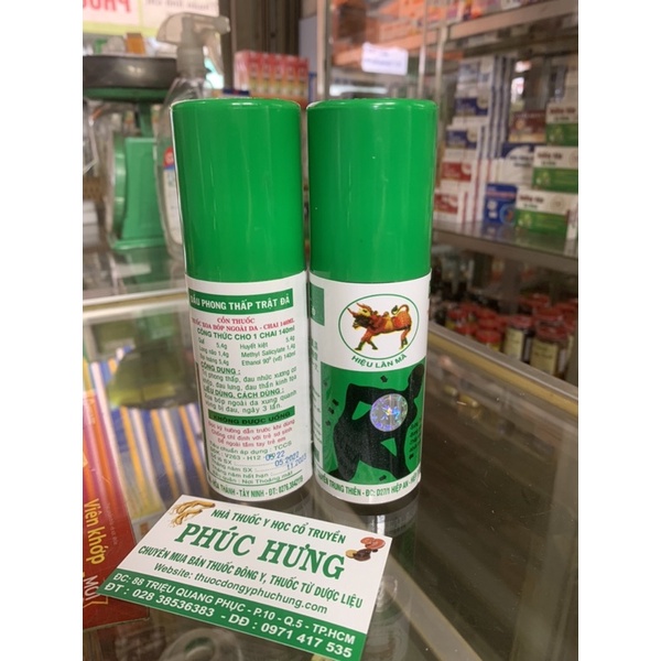 Dầu phong thấp trật đả Trung Thiên Hiệu Lân Mã_Chai 100ml