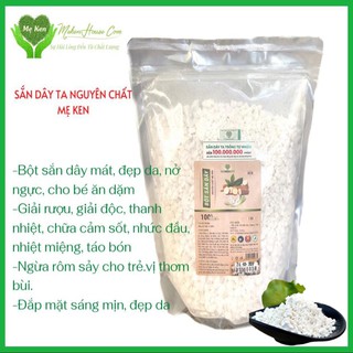 Bột Sắn Dây Ta Nguyên Chất Mẹ Ken Hoàn Toàn Từ Củ Sắn Dây Ta Trồng Tự Nhiên 500G