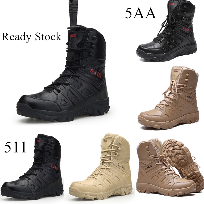 Giày bốt cổ cao thời trang cá tính cho nam