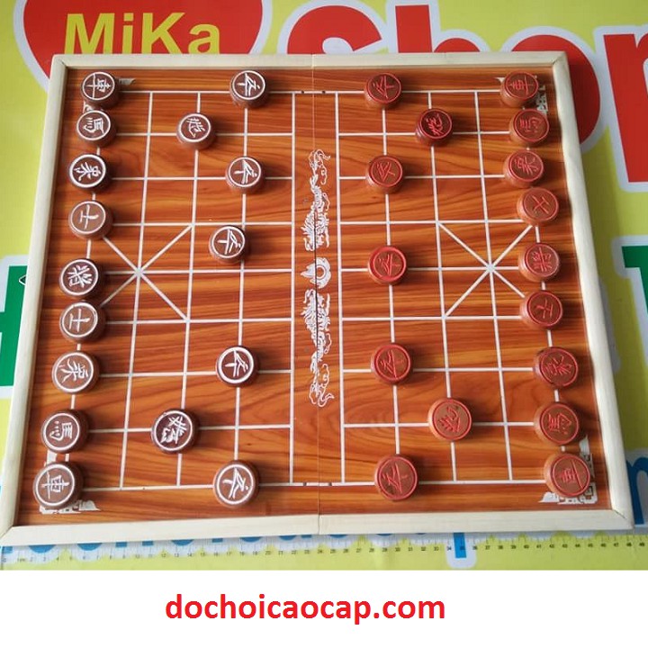 Bộ cờ tướng gỗ thông dụng CT1