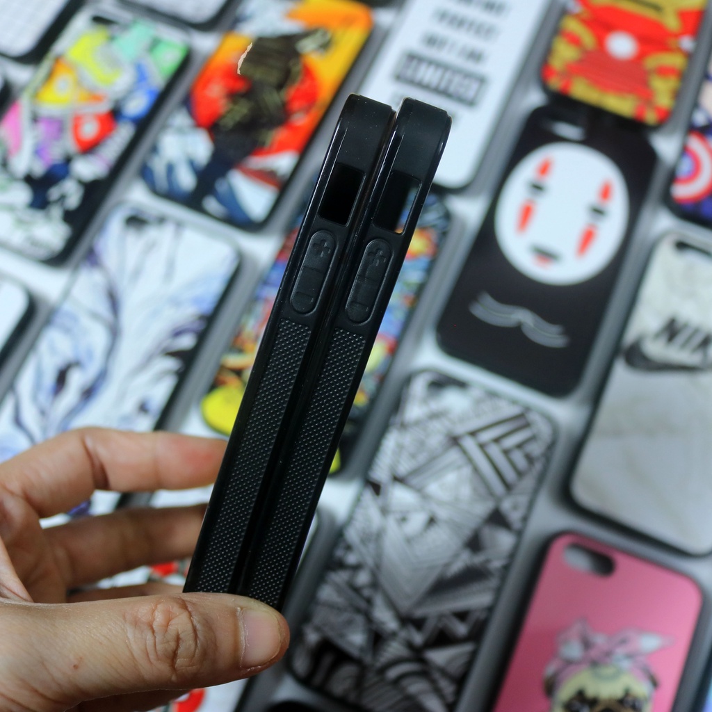 Ốp iphone 5 iphone 5s iphone 5se in chuyển nhiệt viền dẻo chống sốc