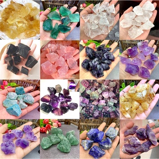 Đá Fluorite Fluorite Fluorite Thô Tự Nhiên Và Đá Thạch Anh Hồng Thạch Anh Labradorite Chữa Bệnh