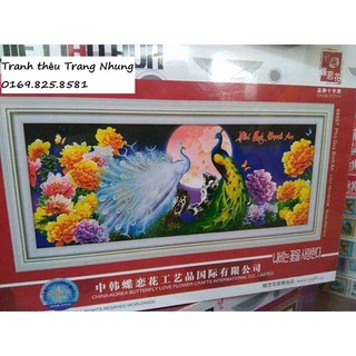 Tranh thêu Phú quý bình an 88857 191x81cm