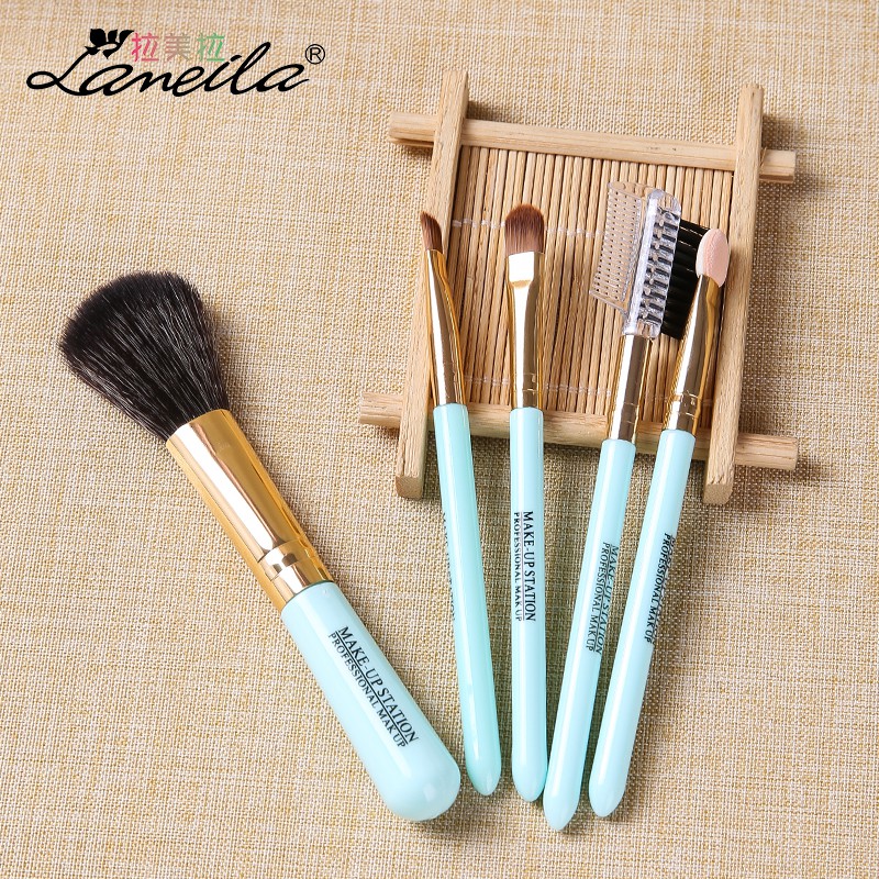 Bộ 5 Cọ LAMEILA Mini Dùng Trang Điểm Mắt Tiện Dụng 22g