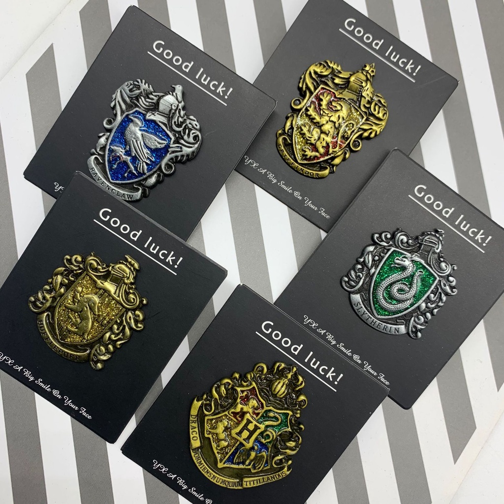 Trâm Cài Áo Kim Loại Hình Harry Potter