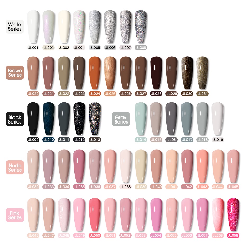 Gel Sơn Móng ROSALIND 7ML  Màu Sắc Nude