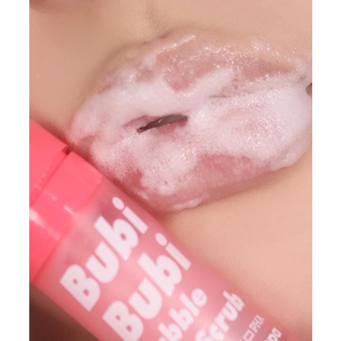 Tẩy da chết môi sủi bọt Bubi Bubi Lip Srub