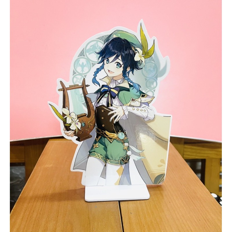 tượng Standee để bàn venti genshin impact /mô hình anime genshin impact venti