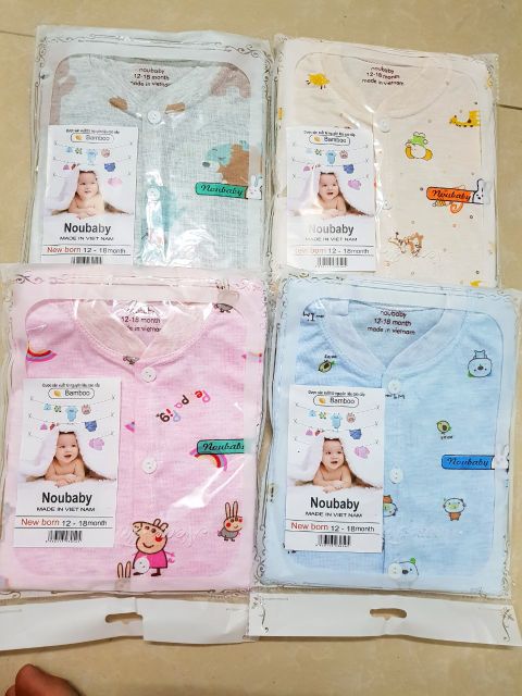 Bộ nỉ cotton Noubaby cao cấp