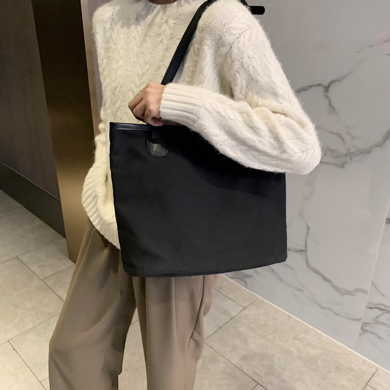 Túi xách nữ IELGY chất liệu vải bạt phong cách Hàn Quốc thời trang