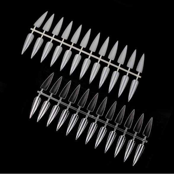 Set 24 móng nhọn móng giả trang trí mẫu Nail Art