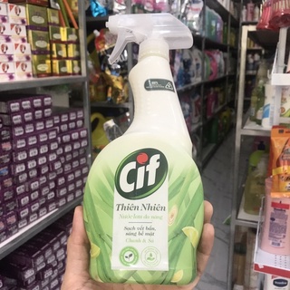 Nước lau đa năng Cif Hương chanh & sả 500ml
